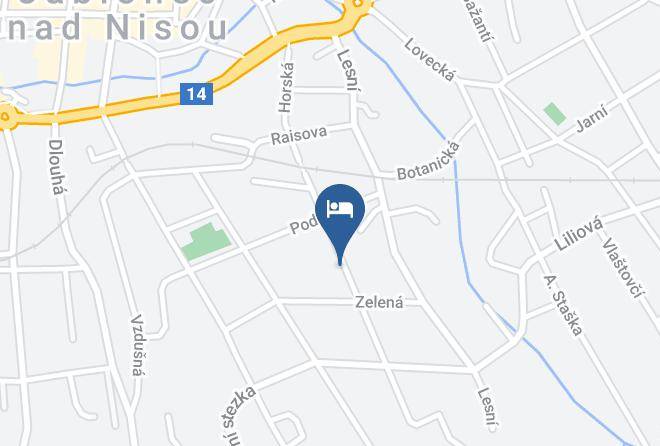 Jablonec Nad Nisou - Accommodation Basil Maps