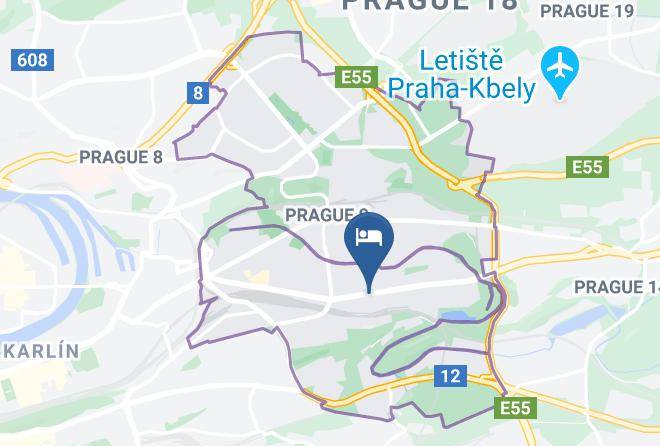 Prague - Accommodation Bohemia Maps