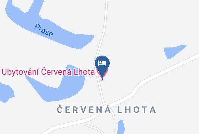 Jindrichuv Hradec - Accommodation Cervena Lhota Maps
