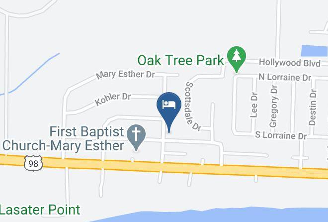 Okaloosa - Accommodation Fort Walton Beach Maps