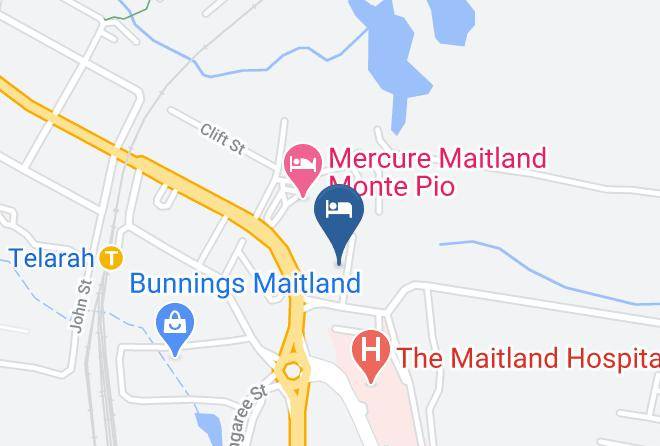 Maitland - Accommodation Hunter Adams Street Maitland Maps