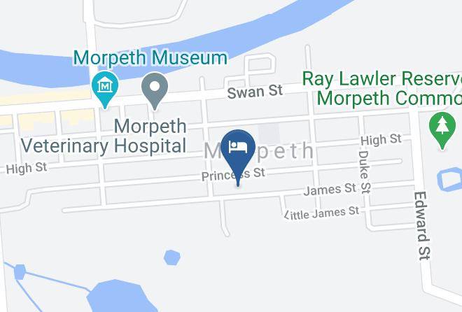 Maitland - Accommodation Hunter James Street Morpeth Maps