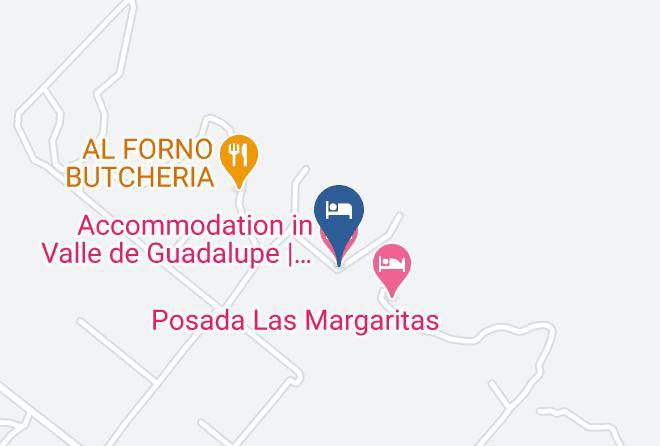 Ensenada - Accommodation In Valle De Guadalupe Maps