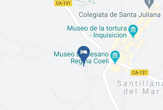 Santillana - Posada Gonzalez Maps