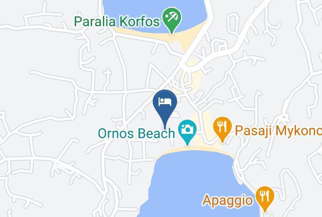 Mykonos - Accommodation Mykonos Lamda Destinations Maps