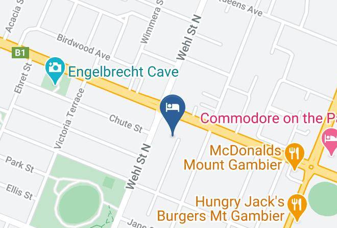 Mount Gambier - Accommodation On Hart Mount Gambier Maps