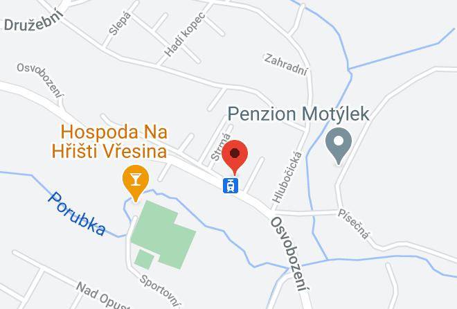 Ostrava - Accommodation Ostrava Pension Dukat Maps
