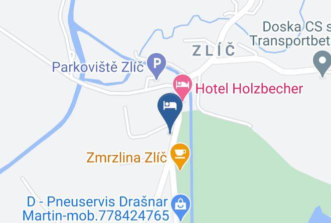 Nachod - Accommodation Ratiborice Bungalows Zlic Maps