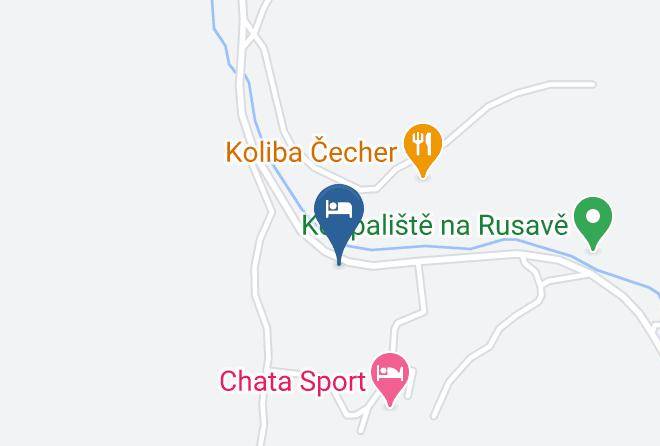 Kromeriz - Accommodation Rusava Maps