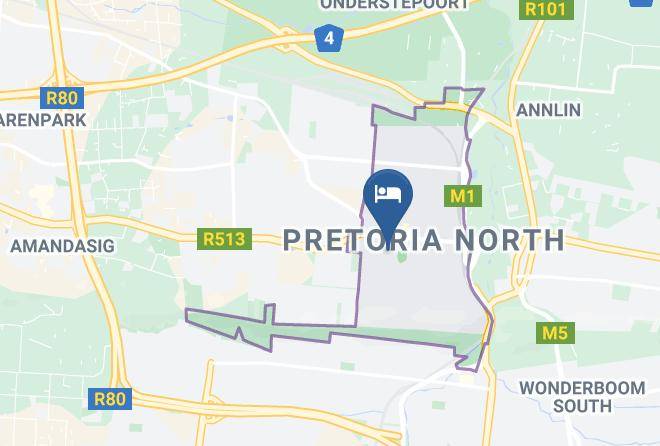 City Of Tshwane - Accommodation The Paddock Maps