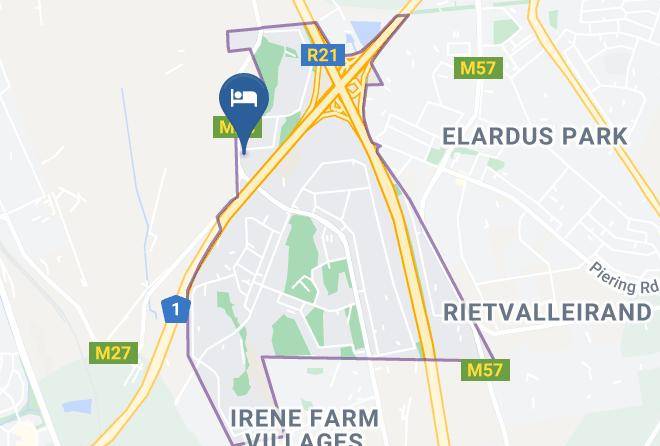 City Of Tshwane - Accommodation Vans Maps