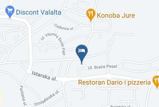 Rovinj - Accommodation Vega Maps