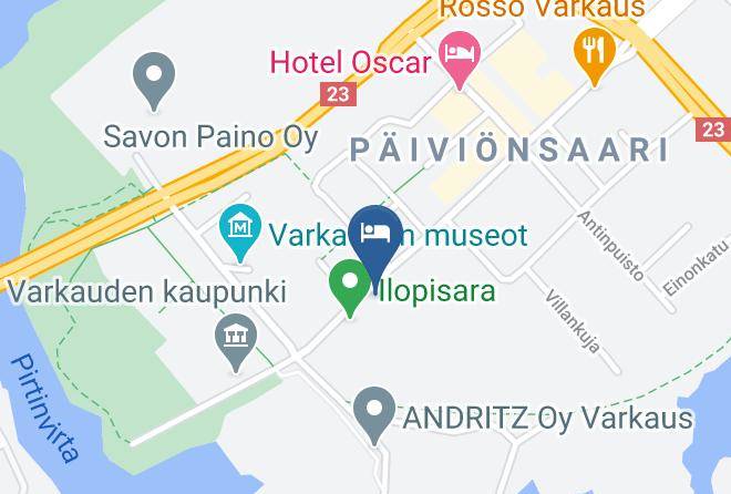 Varkaus - Accommodation Warkauden Club Maps