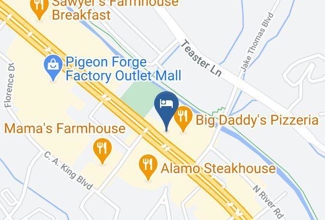 Sevier - Willow Brook Lodge Maps