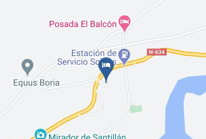 San Vicente De La Barquera - Alojamientos El Paramo Maps
