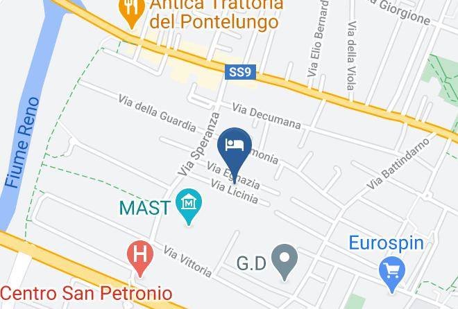 Bologna - B&b Accorsi Maps