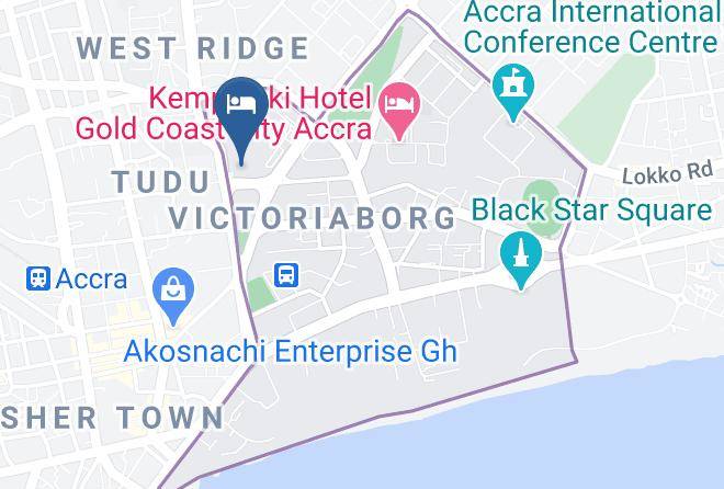Accra - Accra City Hotel Maps