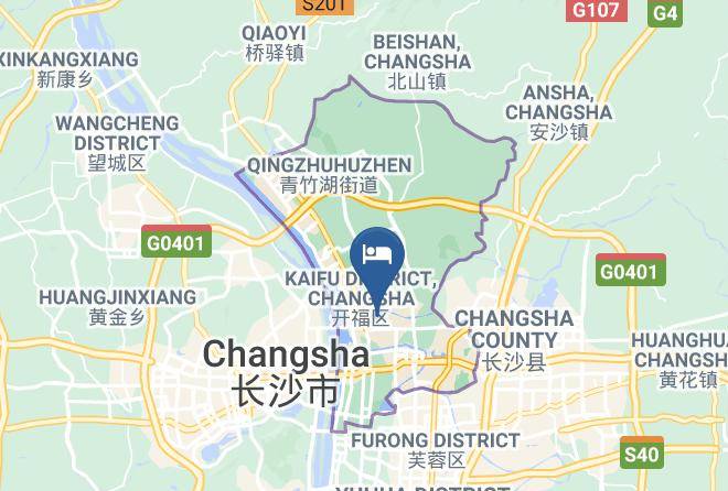 Changsha - Ace Fashion Hotel Maps