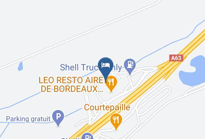 Gironde - Ace Hotel Aire De Bordeaux Cestas Ouest Maps