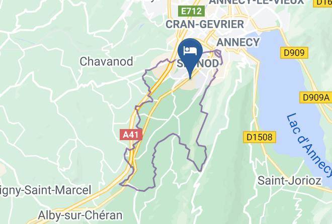 Haute Savoie - Ace Hotel Annecy Maps