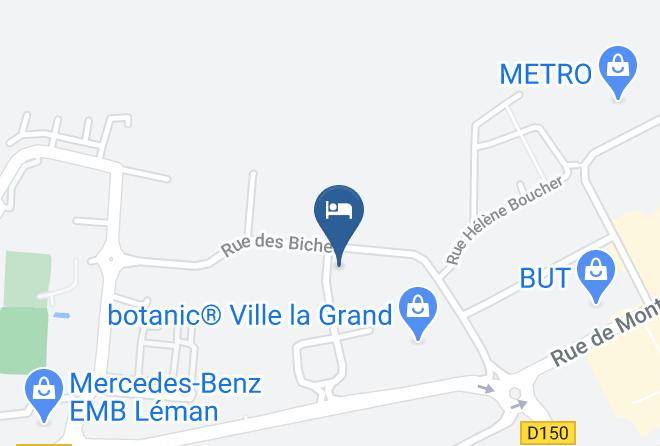 Haute Savoie - Ace Hotel Annemasse Geneve Maps