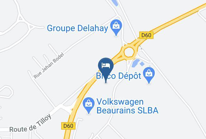 Ace Hotel Arras Beaurains Map