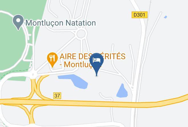 Allier - Ace Hotel Montlucon Maps