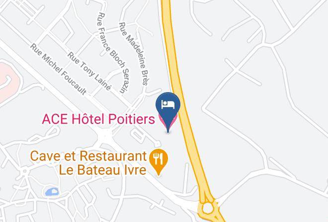 Vienne - Ace Hotel Poitiers Maps