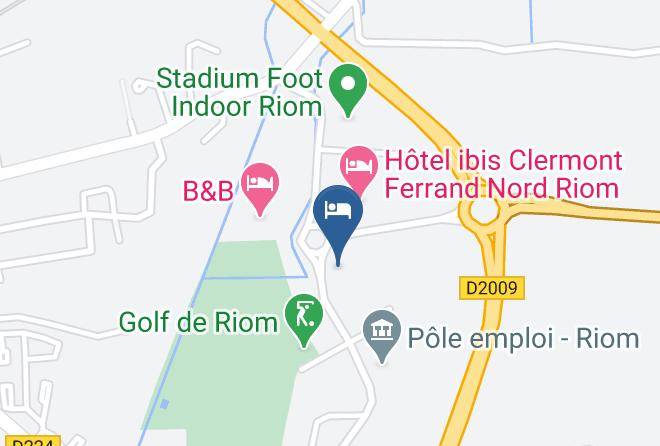 Puy De Dome - Ace Hotel Riom Maps
