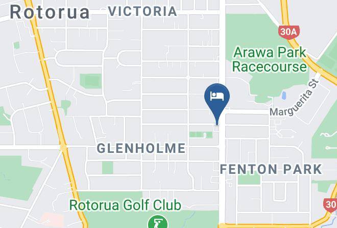 Rotorua - Ace Motor Lodge Maps
