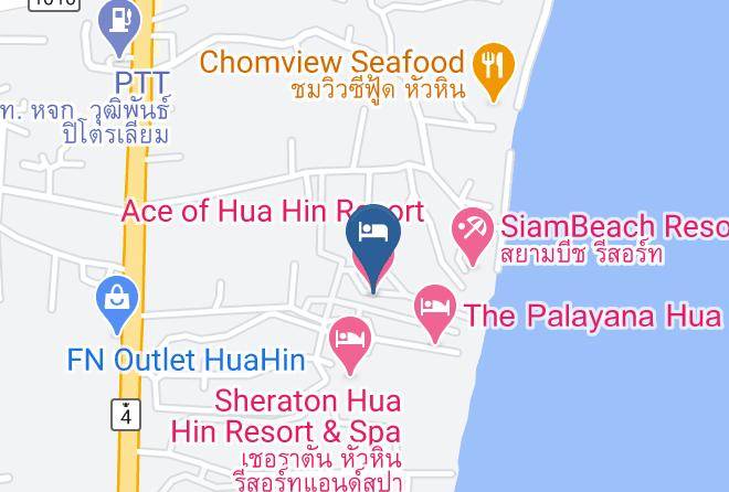 Ace Of Hua Hin Resort Map