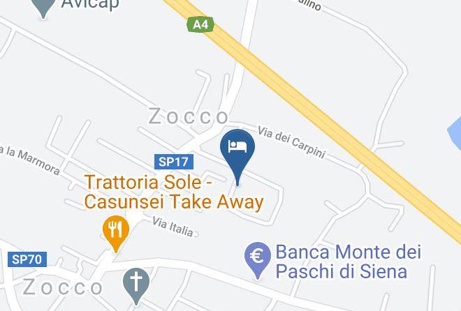 Brescia - Acero Rosso B&b In Franciacorta Maps