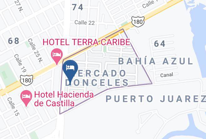 Benito Juarez - Aceros Y Perfiles Del Caribe Sa De Cv Maps