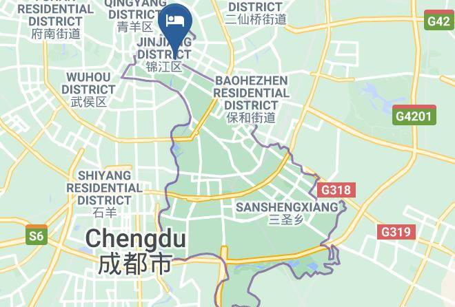 Chengdu - Acespace Apthotel Maps