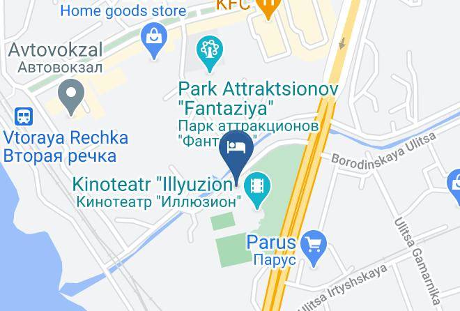 Vladivostok Urban Okrug - Acfes Seiyo Hotel Maps