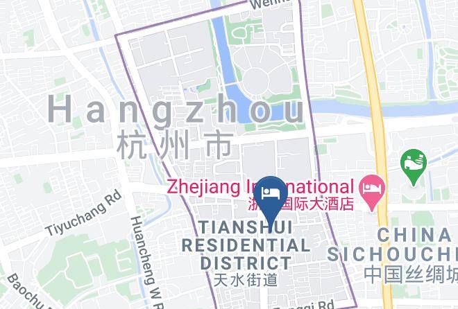 Hangzhou - Acg Hotel City Center Maps