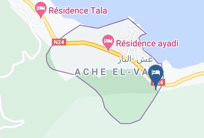Bejaia - Ach El Baz Maps