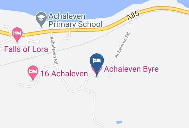 Argyll And Bute - Achaleven Byre Maps