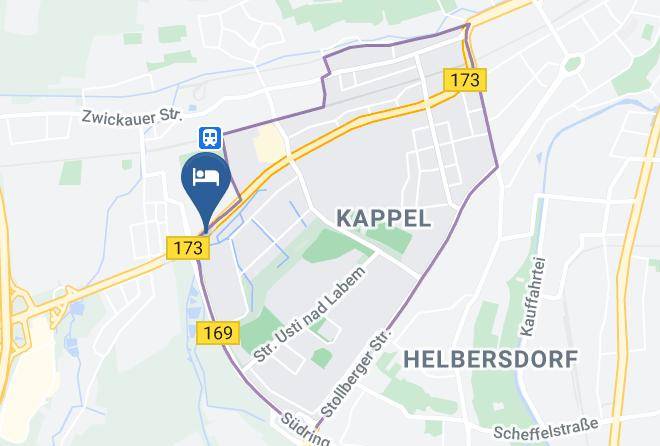 Chemnitz - Achat Hotel Chemnitz Maps