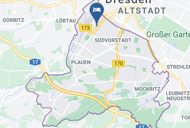 Achat Hotel Dresden Altstadt Map