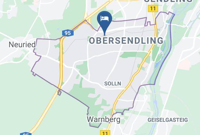 Achat Hotel Munchen Sud Map