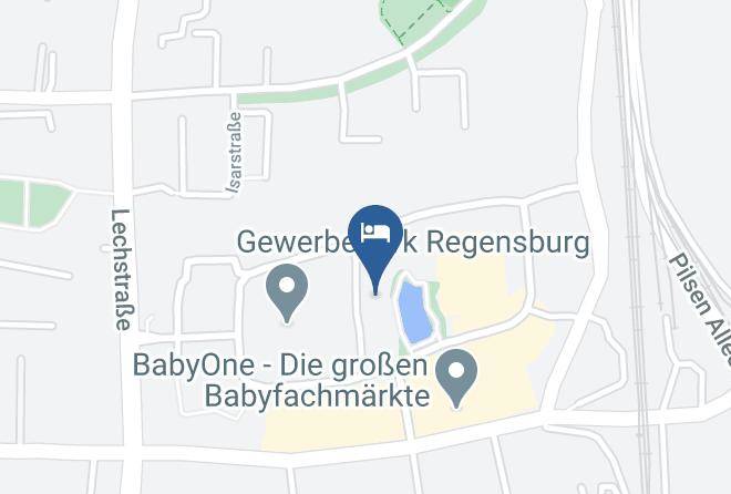 Regensburg - Achat Hotel Regensburg Im Park Maps