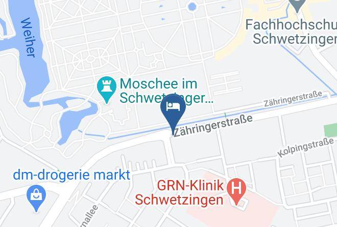 Rhein Neckar Kreis - Achat Hotel Schwetzingen Heidelberg Maps