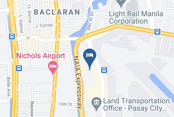 Achievers Airport Hotel Map