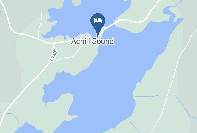 Achill Sound Hotel Ostan Ghob A'choire Map