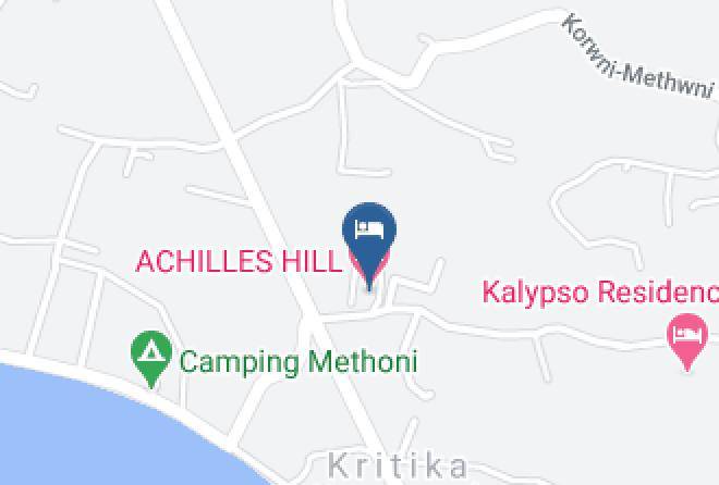 Messinia - Achilles Hill Hotel Maps