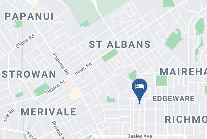 Christchurch - Achilles Motel Maps
