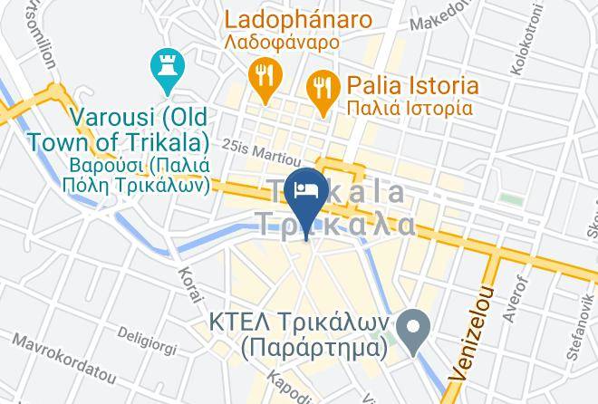 Trikala - Achillion City Hotel Maps
