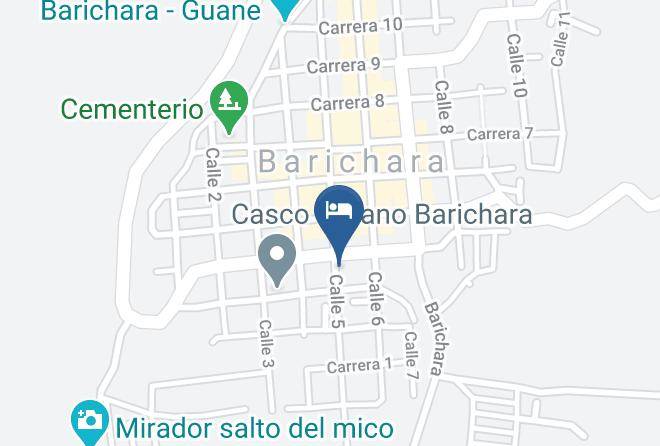 Barichara - Achiotte Hotel Boutique Maps