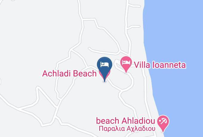 Euboea - Achladi Beach Maps